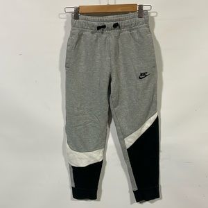 Nike fleece kids joggers sweatpants size Large